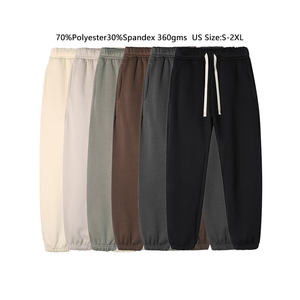 Bán buôn axit rửa Sweatpants Chất lượng cao của nam giới Sweatpants với túi biểu tượng tùy chỉnh mồ hôi quần cho nam giới - Product Image 1