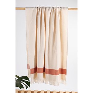 Toalla de playa Peshtemal 100% algodón-Comodidad natural y estilo lujoso - Product Image 1