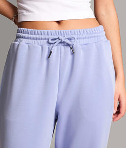 Pantalones de chándal HSI Streetwear 2026 OEM, joggers de algodón lavado de alto gramaje, estilo vintage, pierna ancha recta, acampanados, holgados, para hombre - Product Image 6