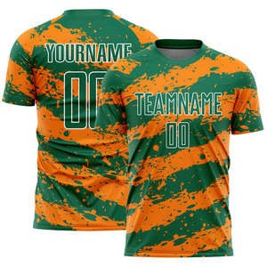 Premium <b>Athletic</b> Football Jerseys 220 GSM Polyester Sublimated Soccer Uniforms Performance Manufacturer - Product Image 4