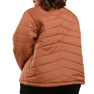 Chaquetas Acolchadas de Color Sólido para Mujer, Más Vendidas, Impermeables, Resistentes al Viento, Forradas de Nailon, con Logotipo Personalizado - Product Image 2