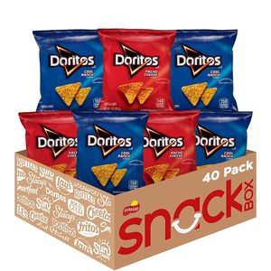 Chips de Tortilla con Sabor a Doritos, Paquete Variado de Favoritos (Queso Nacho y Cool Ranch), 1 Onza (Paquete de 40) - Product Image 4