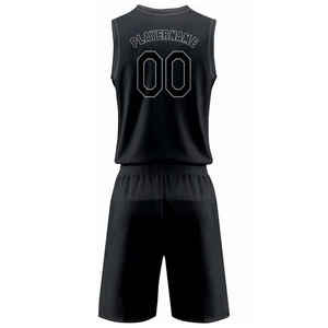 Uniforme de basket-ball pour hommes de qualité supérieure Anti-rides respirant sur mesure dernières conceptions vente chaude vêtements de sport imprimés - Product Image 4