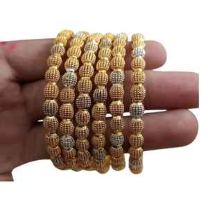 Conjuntos de joyería nupcial artificial de lujo con brazalete elegante dorado de moda 2025 por AA IMPEX - Product Image 1