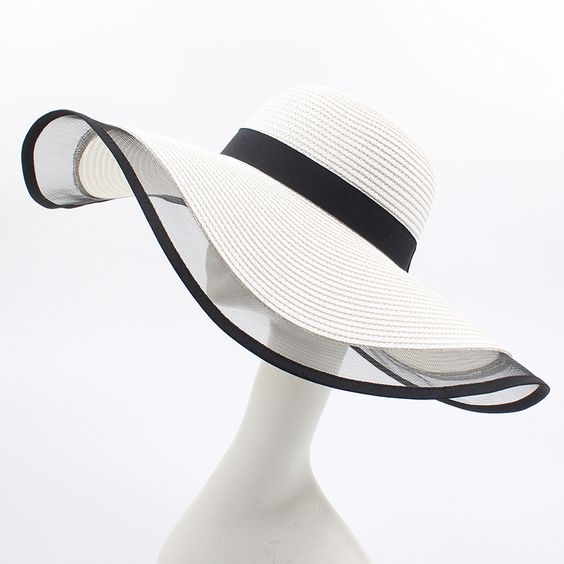 White Floppy Hats Stylish Durable Straw Solutions