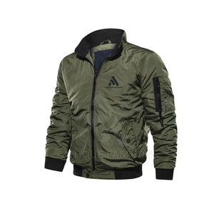 Custom Logo Men's Bomber <b>Jacket</b> Unisex Clothing Breathable Baseball Collar <b>Pattern</b> Decoration Varsity <b>Jackets</b> - Product Image 1
