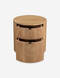 ไม้สักโมเดิร์น Minimalist เฟอร์นิเจอร์ห้องนอนข้างเตียงโต๊ะข้างเตียงทําจากไม้ - Product Image 2