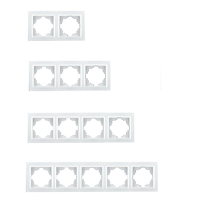 Offre Spéciale moderne Latte ABS plastique 16A 220V normes ue/royaume-uni/états-unis quatre places cadre prise interrupteur pour bureau à domicile de haute qualité - Product Image 3