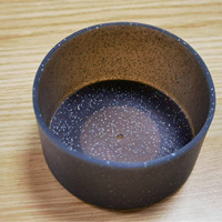Couvre-bouteille en silicone réutilisable personnalisé de 7,5 cm avec paillettes, écologique, certifié CE, pour bouteille d'eau de sport de 12 à 24 oz