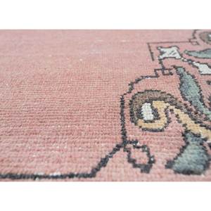 Alfombra de Lana Anudada a Mano de Gran Tamaño, Diseño de Medallón Rojo y Naranja, para Sala de Estar, Pasillo Rectangular, Modelo Pae-2119 - Product Image 3