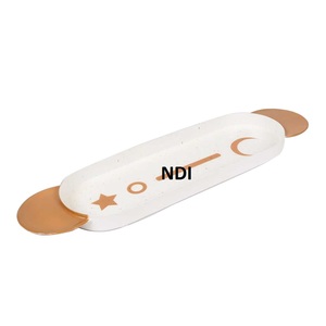 ถาดโลหะสำหรับเครื่องใช้บนโต๊ะอาหารถาดเสิร์ฟอาหารเครื่องใช้ในครัวสำหรับใส่ชากาแฟ - Product Image 1