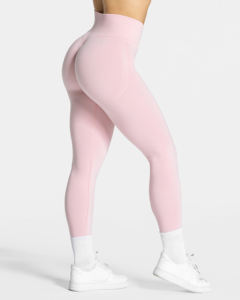 กางเกงรัดรูปเอวสูงสำหรับผู้หญิงกางเกงเล่นยิมฟิตเนสเอวสูงเลกกิ้งโยคะรัดรูปไร้รอยต่อ - Product Image 2