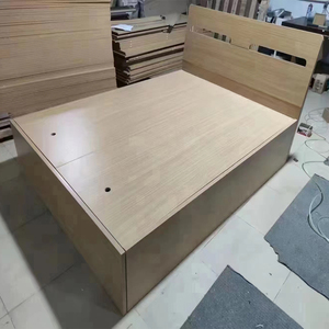 Ensemble de meubles de chambre à coucher pour enfants, garçons et filles, en bois moderne personnalisé, <span class=keywords><strong>lit</strong></span> simple, queen, king size, avec tiroirs de rangement - Product Image 5