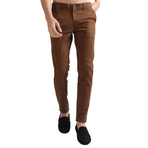 Pantalon en twill urbain léger et élégant pour homme, coupe décontractée mi-longue, respirant, pour un usage quotidien, style moderne inspiré de la rue, toucher doux - Product Image 3