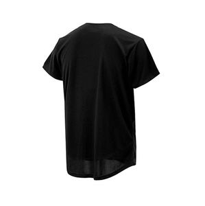 เสื้อเบสบอลเปล่าสำหรับผู้ชาย เสื้อแขนสั้น ฮิปฮอป กีฬา ลำลอง ติดกระดุม ชุดยูนิฟอร์ม โพลีเอสเตอร์ 100% - Product Image 2