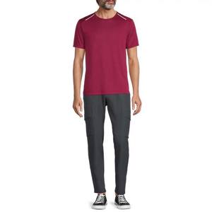 T-shirts pour hommes à manches courtes en coton 100% personnalisé OEM Logo Design Broderie Imprimé Vêtements d'été T-shirts de style High Street - Product Image 3