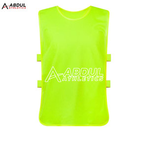 Durable Training <b>Bib</b> With Elastic Neck And Arm Holes For Soccer Rugby And Gym Use Training <b>Bib</b> - Product Image 3