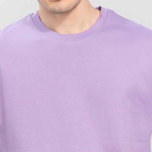 Overstreet Lavender T-shirt surdimensionné pour hommes Votre propre conception Logo T-shirt à séchage rapide T-shirt pour hommes - Product Image 6