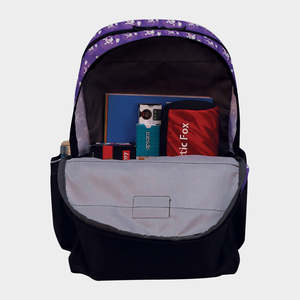 Arctic Fox Silly Calf Lavendor School Backpack for Boys and Girls - Product Image 2