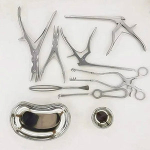 Instruments chirurgicaux orthopédiques pour la chirurgie neuro-spineuse, ensemble de 10 pièces - Product Image 1