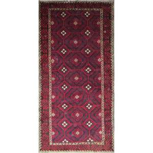 Tapis en Laine Vintage de Luxe, Tissé Main, Design Doux et Nœuds Faits Main, Style d'Inspiration Traditionnelle pour Maison, Bureau, Chambre et Salon - Product Image 1
