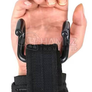 Neopreno ligero de alta calidad por encargo ganchos de levantamiento de pesas al por mayor - Product Image 6