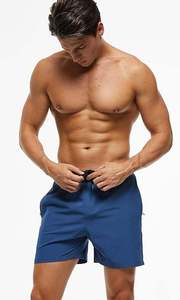 Bañador antiarrugas para hombre de alta calidad, pantalones cortos de playa estampados transpirables de secado rápido de 5 pulgadas, logotipo personalizado, 100% poliéster - Product Image 3