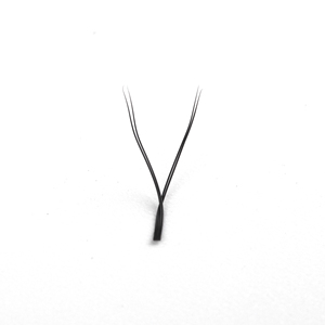 Yy W pestañas fibra PBT alemana efecto entrecruzado ventiladores prefabricados 4mm 5mm 6mm bandejas de extensión de pestañas al por mayor extensiones de pestañas OEM - Product Image 2