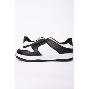 Zapatillas Deportivas Clásicas Negras con Cordones, Transpirables, Ligeras, Modernas, con Diseño a la Moda, Cómodas, de Malla EVA, Sólidas, para Caminar - Product Image 5
