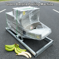 Huisgebruik groene bananen schilmachine industriële bananen schilmachine bananenverwerker