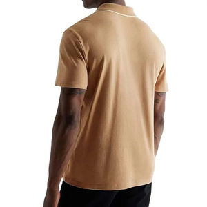 Pull de golf athlétique à fermeture éclair 1/4 pour hommes, respirant, séchage rapide, pour les sports de plein air, 100% coton, décontracté pour les polos, design OEM - Product Image 5