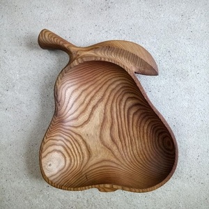 Cuenco moderno para frutas secas, impresionante bandeja de Color marrón con acabado de madera Natural, utensilios de cocina de Metal, hogar, Hotel, restaurante, postres, fechas - Product Image 5