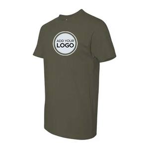 Americans Apparel-Camiseta de Jersey fino unisex Logotipo personalizado Serigrafía DTG Camisetas - Product Image 4