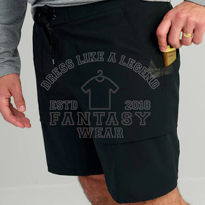 FANTASY WEAR OEM 2026 Pantalones Cortos de Playa Elásticos para Hombre, Secado Rápido, Casuales, Traje de Baño de Verano con Logotipo Personalizado - Product Image 3