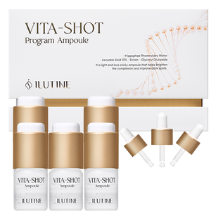 Ampoule liquide éclaircissante à la vitamine C pour un visage éclatant et une peau lumineuse, absorption rapide, marque privée OEM/ODM, 4 semaines - Product Image 1