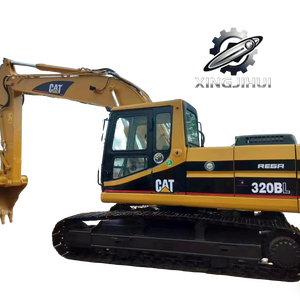 Excavatrice Caterpillar320BL d'occasion, marque japonaise d'origine, 20 tonnes, excavatrice de taille moyenne, excavatrice moyenne, à chenilles en caoutchouc - Product Image 1