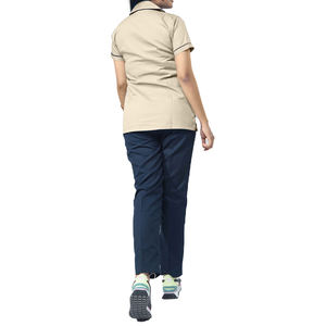2025 LOGO personalizado moda mujer secado rápido Hospital Médico Tops Jogger pantalones trajes Dental Doctor Scrubs enfermera uniformes conjuntos - Product Image 5