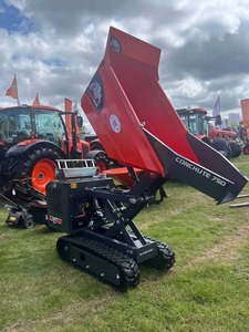 Mini-dumper sur chenilles SlantTrac Conchute 750, moteur à essence, couleur rouge, haute efficacité - Product Image 1