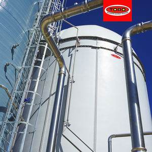 ถัง W แบบแยกส่วนทนทานต่อการกัดกร่อนมีใบรับรอง GRP NSF ชิ้นส่วนสำหรับโรงงานผลิต - Product Image 6