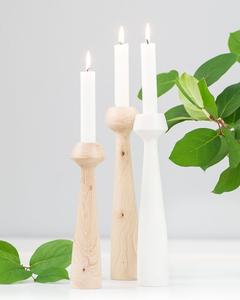 Support de bougie en bois pour décoration festive, Noël, mariage, événementiel, avec texture naturelle, écologique, fabriqué par Apex Align - Product Image 2