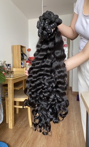ONDULADAS PROFUNDAS SUELTAS ONDULADAS PROFUNDAS ONDULADAS NATURALES DE ALTA CALIDAD EXTENSIONES DE CABELLO VIETNAMÉS Y CAMBODIANO HUMANO CRUDO - Product Image 6