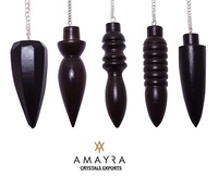 Sheesham-péndulo de madera egipcia, Péndulo de ágata, venta al por mayor, compra en línea de emayra, cristales, Exportación de la India, nuevo