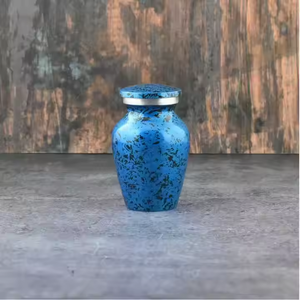 ของชำร่วยเถ้ากระดูกมนุษย์ทำจากอะลูมิเนียมเป็นของชำร่วยของที่ระลึกสลักรูปโกศ - Product Image 1