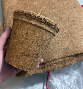 Pot en fibre de coco biodégradable, pot de plantation écologique pour semis, pépinière et jardinage // Mme Lily - Product Image 3