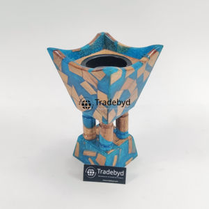 Quemador de Incienso Bakhoor de Madera de Pino Hecho a Mano Tradebyd, Decorativo, Árabe, Indio, para Regalo - Product Image 4