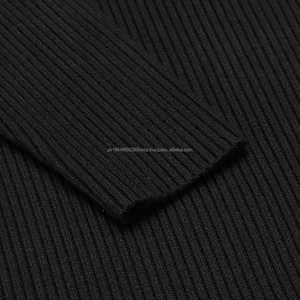 Sudadera con Capucha Negra para Hombre, Manga Larga, 100% Algodón, con Cierre, para Entrenamiento, Trotar y Correr - Product Image 4