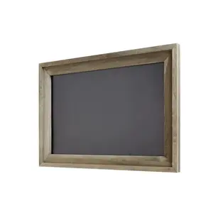 لوحة سوداء خشبية بملصق كريكو لرسائل الذاكرة المواكبة للموضه لوحة سوداء بإطار خشبي
