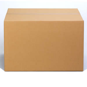 Robusta 60x40x40 cm Cardboard <b>Box</b> with Handle <b>for</b> <b>Moving</b> or Shipping Clothing Including Outerwear-Perfect Clothing Organizer - Product Image 1
