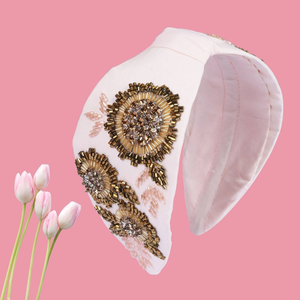 Accesorios para el Cabello de Niñas, Estilo Personalizado, Decoración para el Cabello, Regalo para Fiestas, Accesorios para el Cabello Hechos a Mano con Tela Duradera de Estilo Indio - Product Image 6