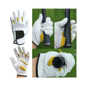 Novedades Guantes de golf con marcador de bola magnética Hombres zurdos Durable Cabretta Guante de golf de cuero para unisex - Product Image 3